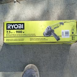 ryobi chorded angle grinder