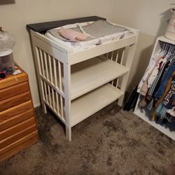 Changing Table,  Changing Pad And Sheets, Additional Portable Changing Pad