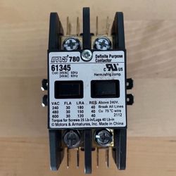 MARS - Motors & Armatures 61345 2P 30A 24V wQC & SC Term