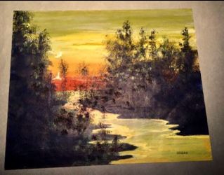 One of a kind Original Watercolor