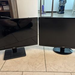 Two 24’ Acer Monitors