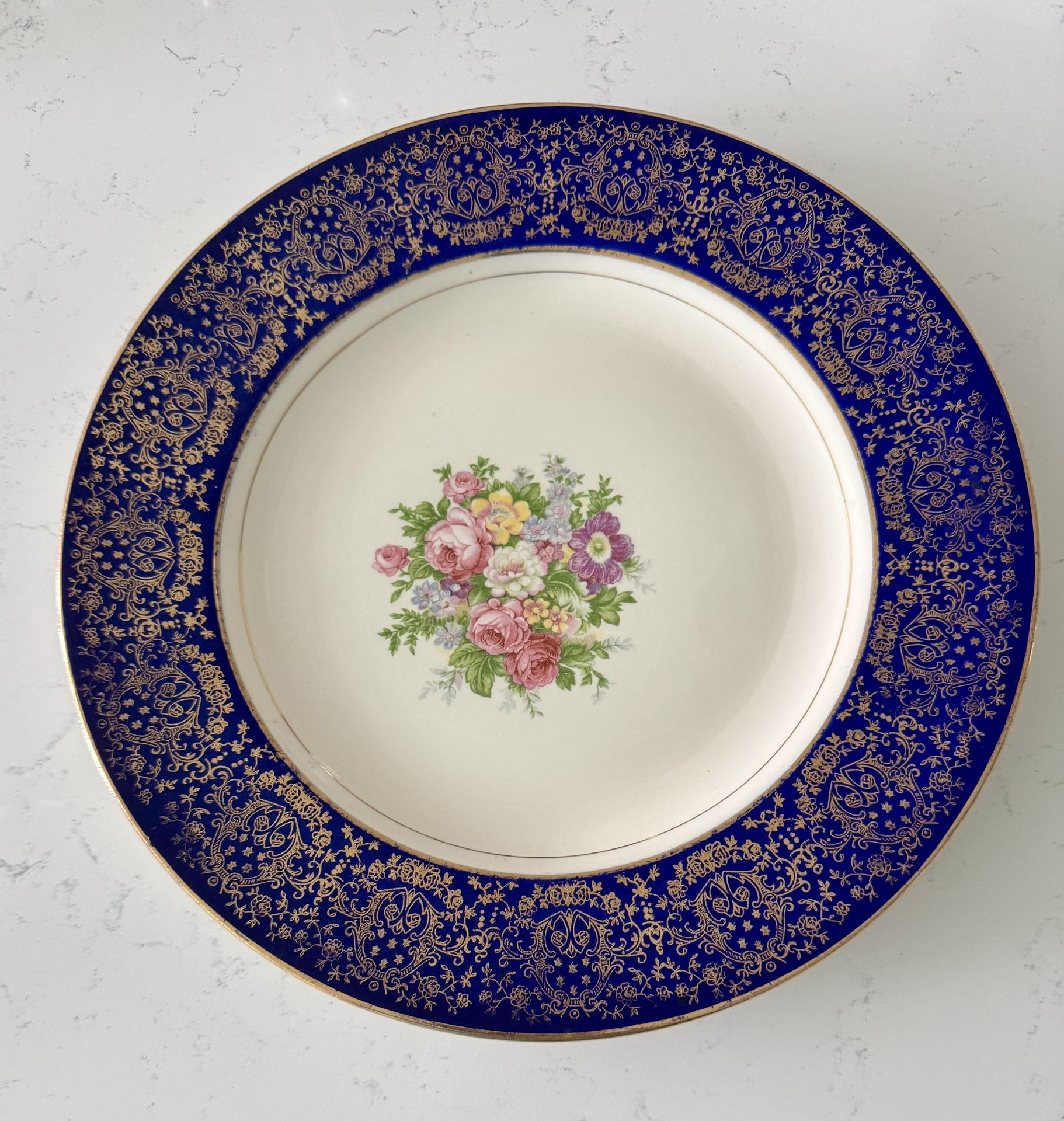 4 Vintage Homer Laughlin China Plate.