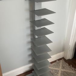 Vertical Bookshelf Tower