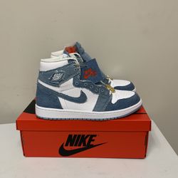 Jordan 1 Retro High OG - Denim Women’s Size 12