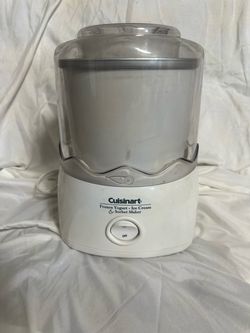 Cuisinart Frozen Yogurt Ice Cream Sorbet Maker