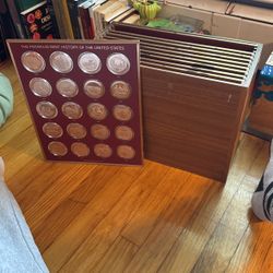 The Franklin Mint History Of The United States 200 Bronze Medallion Coins 