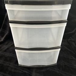 Plastic Storage Drawers 