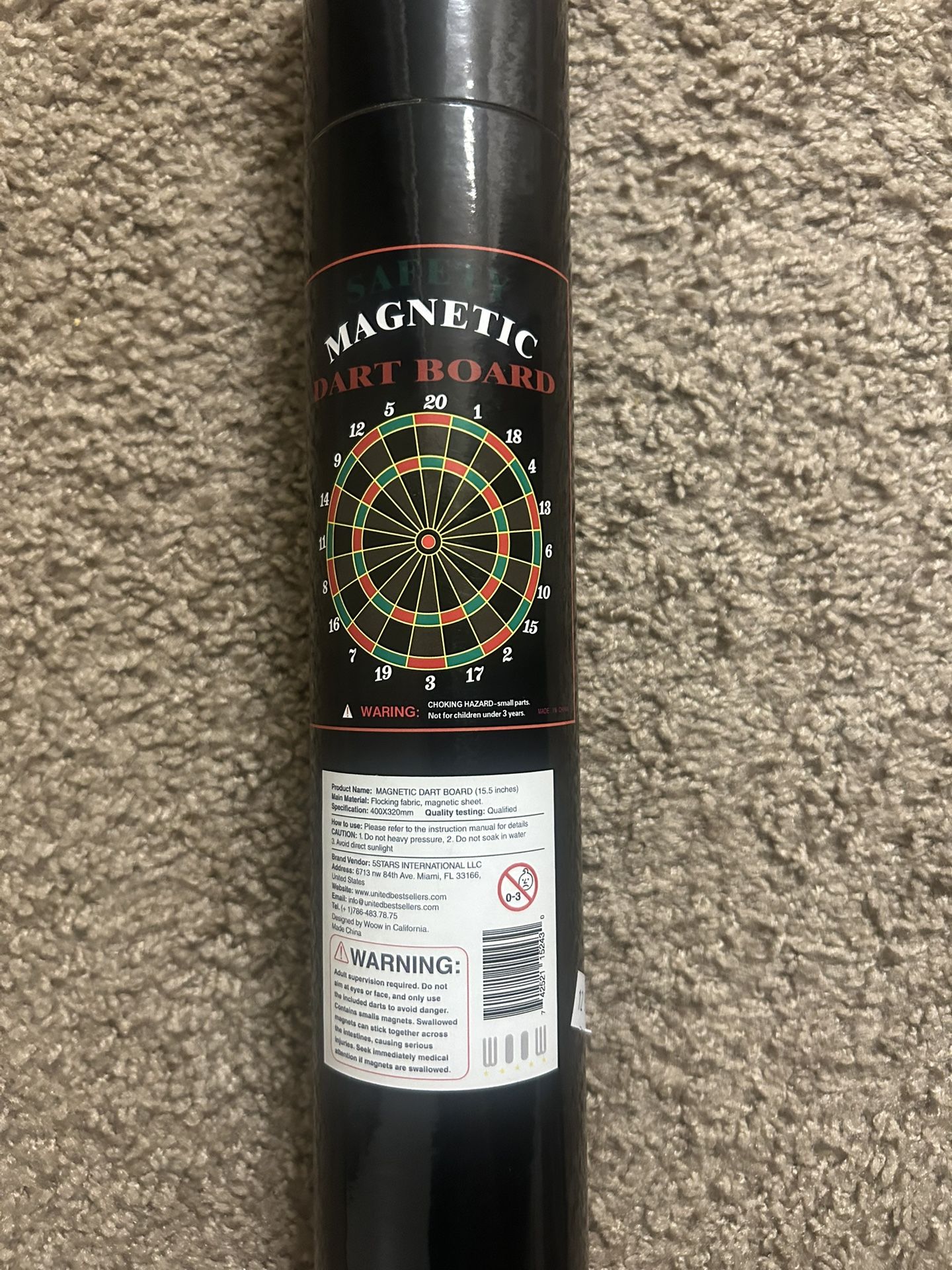 Magnetic Dart Board Game
