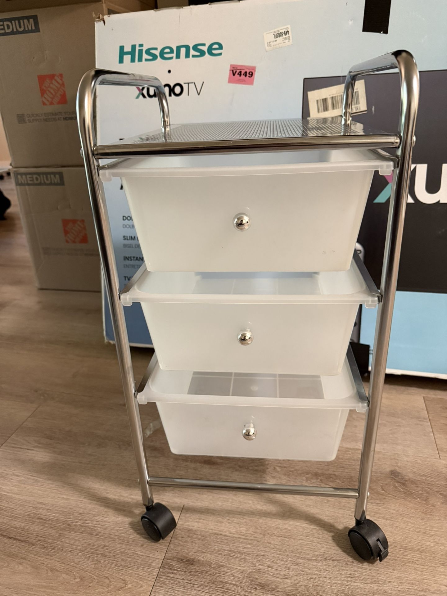 Rolling Storage Cart J&V