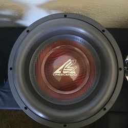 BRAND NEW 12" CRESCENDO SUB