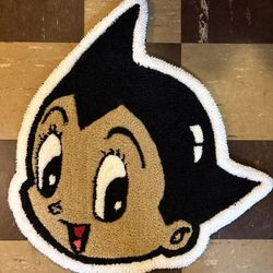 Custom Astro boy tufted rug