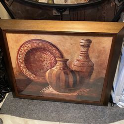 Wood And Glass Picture 