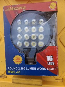 Maxxima MWL-41 Round LED Work Light