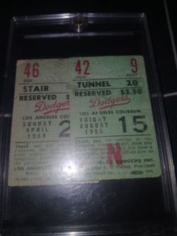2 dodgers tickets