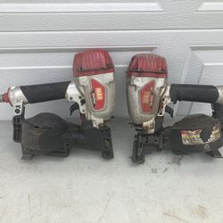 2- Max Super Roofer Nail Guns 