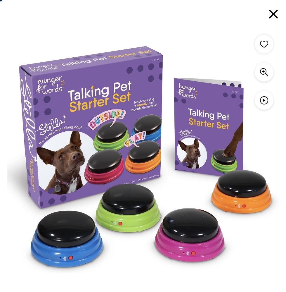 Talking Pet Starter Set