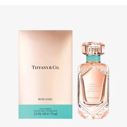 TIFFANY ROSE GOLD 2.5 OZ ++NEW IN ORIGINAL UNOPENED PACKAGE 