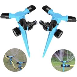 360° Flexible Garden Yard Lawn Water Sprinkler Watering Sprayer Automatic System
