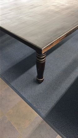 Dark Wood Dining Table