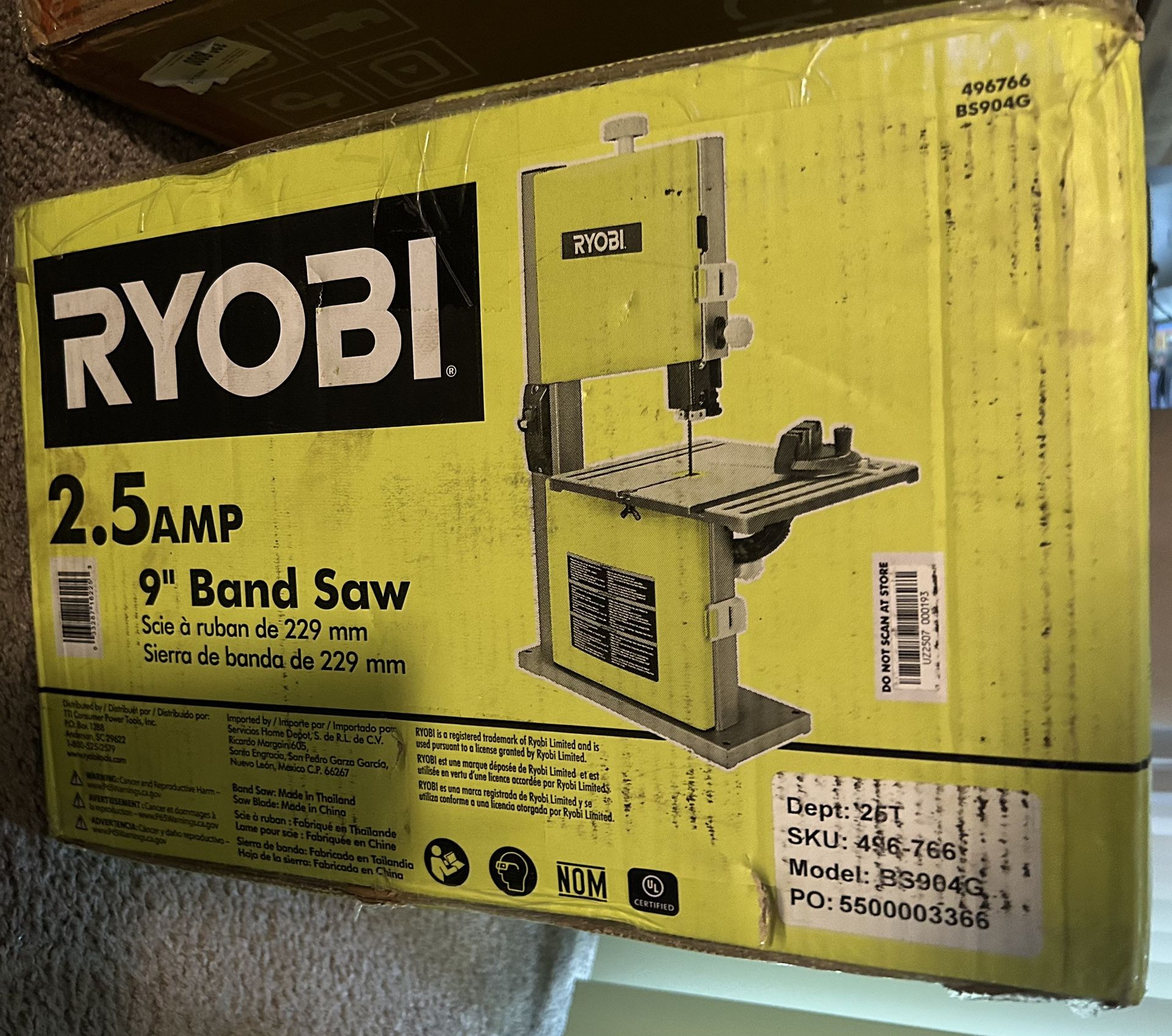 9” Inch Band Saw