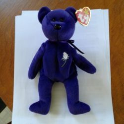 Princess Diane Beanie Baby..tag Is Attached..