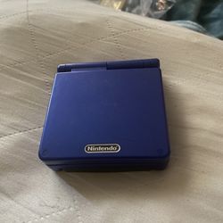 Game Boy Advance W/ Charger And Two Games.