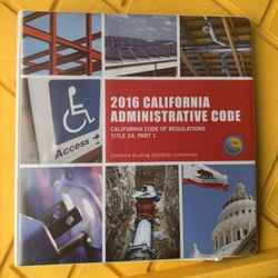 2016 California Administrative Code