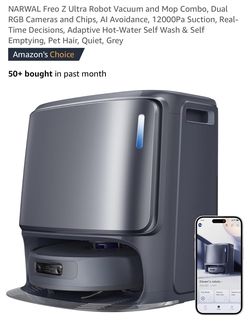 NARWAL Freo Z Ultra Robot Vacuum and Mop Combo