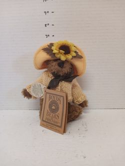 Vintage Boyd's Bears Flora Mae Bloom With Joy 7" Plush Toy