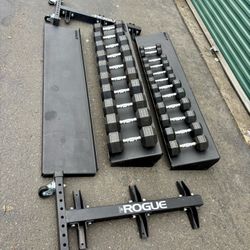 Rogue Dumbbells And Storage Systems 