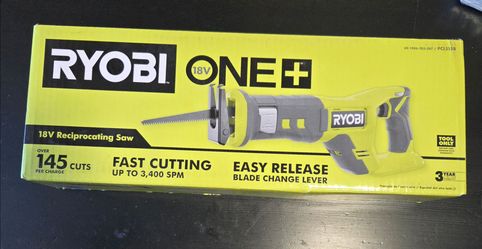 NEW Ryobi ONE+ 18V Reciprocating Saw PCL515B Tool Only