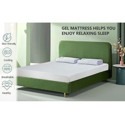 $0 Down!12” Cool Gel Memory Foam Mattress