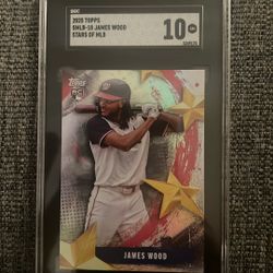 James Wood Rookie Gem 10