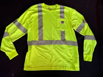 Carhartt Force Hi-Vis Long Sleeve Safety Shirt