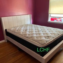 Brand New Bed Frame Queen Size With Mattress