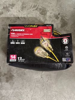 Husky VividFlex extension cord