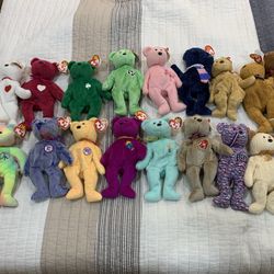 TY Beanie Babies & Teeny Beanies -LOT Of 191