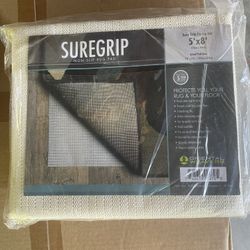 Oriental Weavers SureGrip Non-Skid Area Rug Pad for 5" x 8" Rug NEW