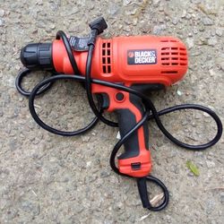 Black& Decker Drill  Orange 