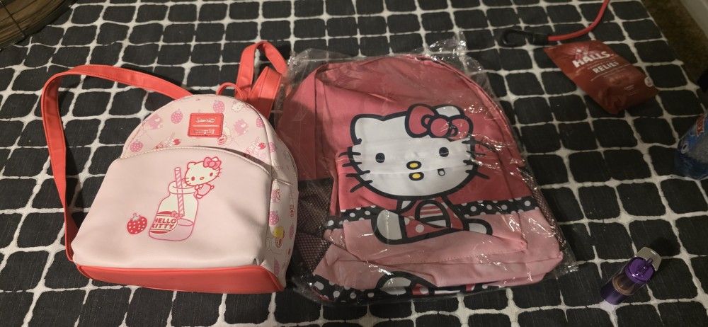 2 SANRIO BACKPACKS!!!