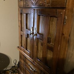 Vintage Dresser with Sweater cubby
