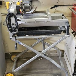 Tile And Brick Saw Wet N Dry