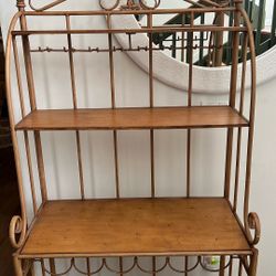 Wine/Bakers Rack Shelving Unit Tall