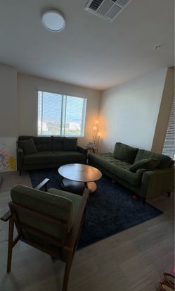 Mid century modern couches