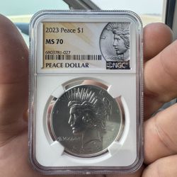 2023 Peace $1 MS70 