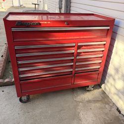 Toolbox With Bunch Of Tools In There. 