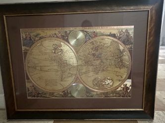 Vintage Style World Map