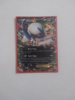 Absol EX XY62 Holo Foil Pokemon Promo Card