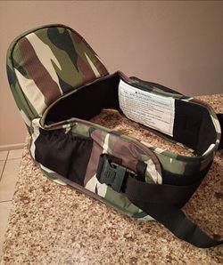 Camo baby hip seat carrier
