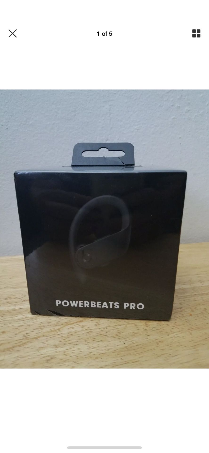 Powerbeats Pro Totally Wireless Earphones MV6Y2LL/A - BlackBrand New & Sealed